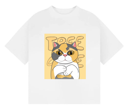 Cute Caretree T-Shirt – Adorable Edition White